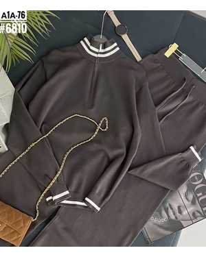 ЖЕНСКИЙ КОСТЮМ ДВОЙКА ТКАНЬ ТРИКОТАЖ