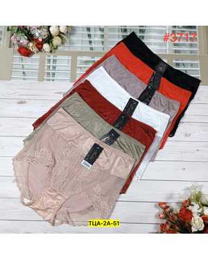 Женские трусики. В упаковке 6шт один размер разные цвета