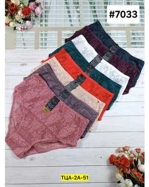 Женские трусики. В упаковке 6шт один размер разные цвета