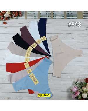 Женские трусики. В упаковке 6шт один размер разные цвета