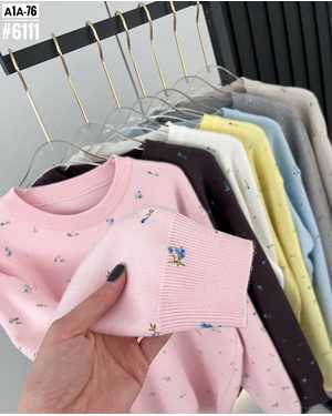 СВИТЕР ТКАНЬ ТРИКОТАЖ