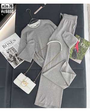 ЖЕНСКИЙ КОСТЮМ ДВОЙКА ТКАНЬ ТРИКОТАЖ