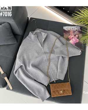 ДЖЕМПЕР ТКАНЬ ВЯЗАНЫЙ