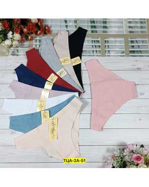 Женские трусики. В упаковке 6шт один размер разные цвета