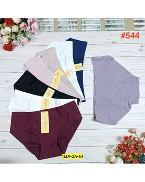Женские трусики. В упаковке 6шт один размер разные цвета