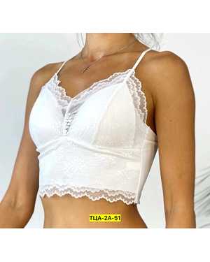 Женский топ Состав: Кружевной и эластан