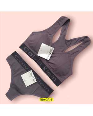 Женский комплект нижнего белья стринги + топик Состав: Полиэстер, эластан