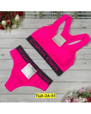 Женский комплект нижнего белья стринги + топик Состав: Полиэстер, эластан