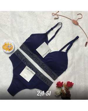 Женский комплект нижнего белья стринги + топик Состав: Полиэстер, эластан