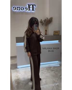 ЖЕНСКИЙ КОСТЮМ ТКАНЬ ТРЕХНИТКА НА ФЛИСЕ