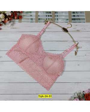 Женский топ с поролоном Состав: Кружевной и хлопок