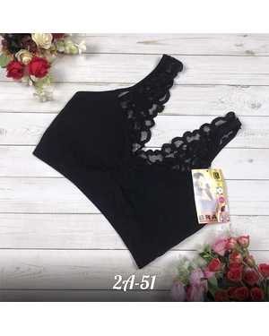 Женский топ с поролоном Состав: Хлопок, эластан