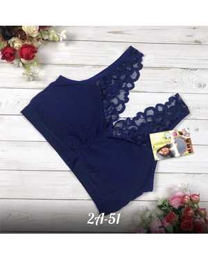 Женский топ с поролоном Состав: Хлопок, эластан