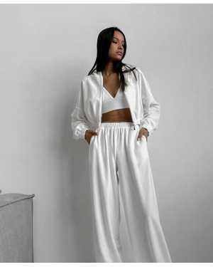 ЖЕНСКИЙ КОСТЮМ ТРОЙКА В РАЗМЕР ТКАНЬ БАМБУК