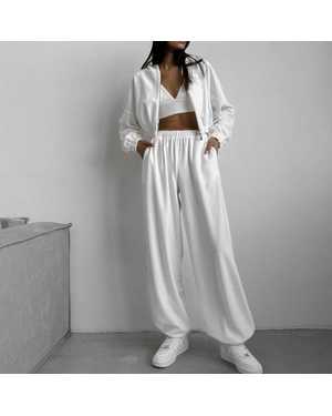 ЖЕНСКИЙ КОСТЮМ ТРОЙКА В РАЗМЕР ТКАНЬ БАМБУК