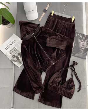 ЖЕНСКИЙ КОСТЮМ ТРОЙКА В РАЗМЕР ТКАНЬ БАМБУК