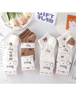 Женские носки Состав:Хлопок 90% Полиамид 5% Лайкра 5% УПАКОВКА 12ПАР Размер:37-41