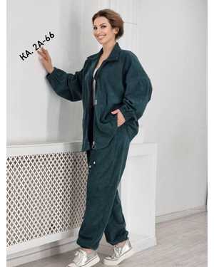 КОСТЮМ ВЕТРОВКА + ШТАНЫ В РАЗМЕР ТКАНЬ ВЕЛЬВЕТ