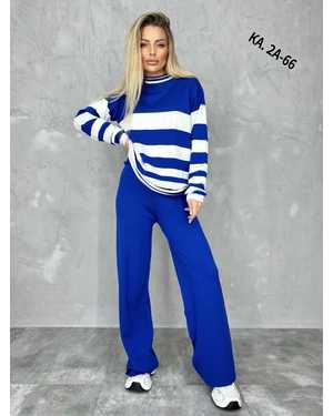 ЖЕНСКИЙ КОСТЮМ ДВОЙКА ТКАНЬ ТРИКОТАЖ