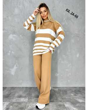 ЖЕНСКИЙ КОСТЮМ ДВОЙКА ТКАНЬ ТРИКОТАЖ
