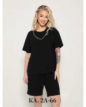 ЖЕНСКИЙ КОСТЮМ ДВОЙКА ТКАНЬ ХЛОПОК