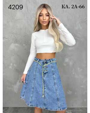 ЮБКА ТКАНЬ ДЖИНС