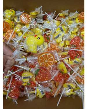 Мармелад жевательный на палочке ассорти 500гр