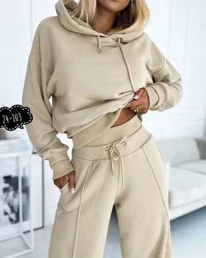 ЖЕНСКИЙ КОСТЮМ ДВОЙКА ТКАНЬ ФЛИС