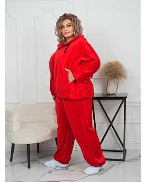 женский костюм ткань велюр 62.66.70 три размера , каждый размер подойдёт на три размера