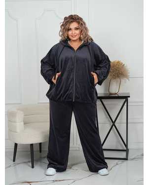 женский костюм ткань велюр 62.66.70 три размера , каждый размер подойдёт на три размера