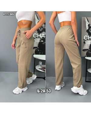 БРЮКИ В РАЗМЕР ТКАНЬ БАРХАТ