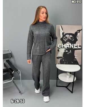 ЖЕНСКИЙ КОСТЮМ ДВОЙКА ТКАНЬ 70% WOOL; 30% POLYESTER