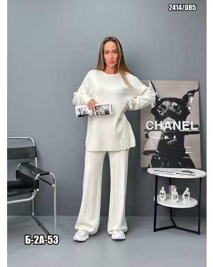 ЖЕНСКИЙ КОСТЮМ ТКАНЬ КОЖА