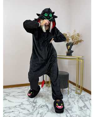 Кигуруми беззубик материал велсофт