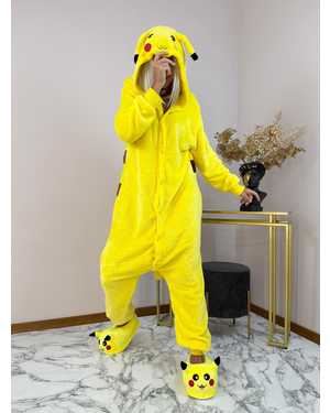 Кигуруми пикачу материал велсофт Размер S(140-150 см), М(150-160см) , XL(175-185)