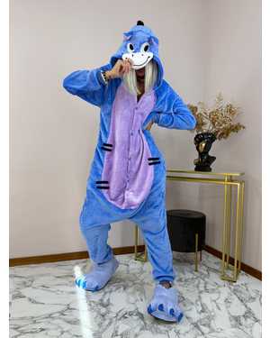 Кигуруми ослик материал велсофт Размер S(140-150см) М(150-160см) L(160-170 см)