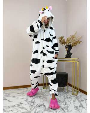 Кигуруми корова материал велсофт Размер S(140-150см),L(160-170см),XL(175-185см)