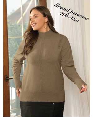 Женская кофта. Ткань: трикотаж (машинная вязка)