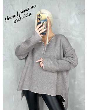 Женская кофта. Ткань: трикотаж+люрекс