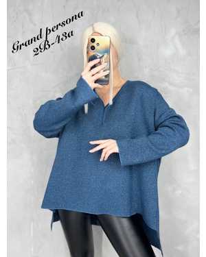 Женская кофта. Ткань: трикотаж+люрекс