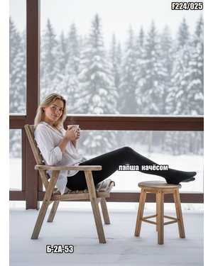 КОЛГОТКИ ТКАНЬ ЛАПША С НАЧЁСОМ