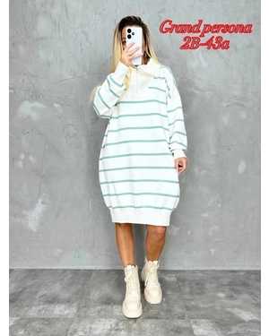 Женская туника. Ткань: Трикотаж машинная вязка Длина 90см