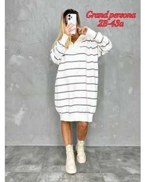 Женская туника. Ткань: Трикотаж машинная вязка Длина 90см