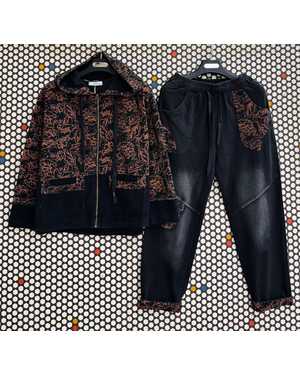 ЖЕНСКИЙ КОСТЮМ ТКАНЬ 95% СОТОН + 5% ПОЛИЭСТЕР