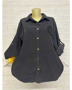 РУБАШКА ТКАНЬ ВЕЛЬВЕТ