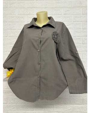 РУБАШКА ТКАНЬ ВЕЛЬВЕТ