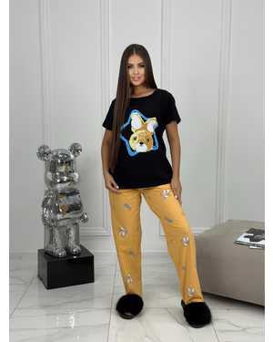 ПИЖАМА В РАЗМЕР ТКАНЬ ХЛОПОК