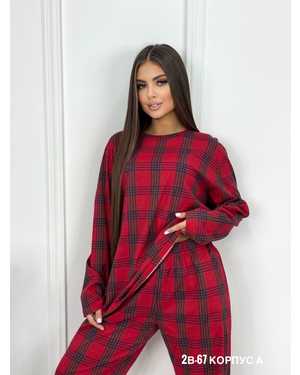 ПИЖАМА В РАЗМЕР ТКАНЬ ХЛОПОК