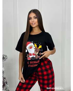 ПИЖАМА В РАЗМЕР ТКАНЬ ХЛОПОК