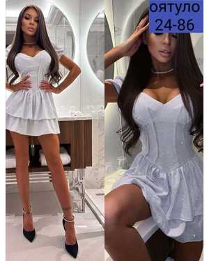 ПЛАТЬЕ ТКАНЬ ЛЮРЕКС